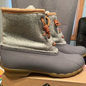 Sperry Saltwater Wool Duck Boot, 8.5